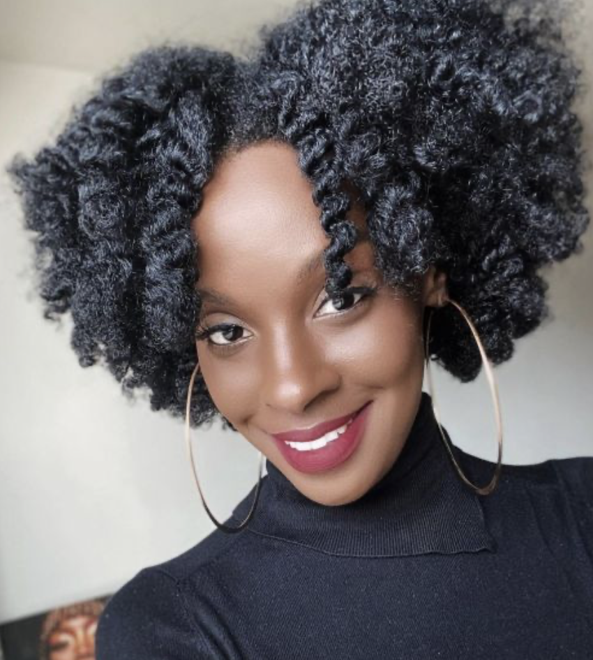 Twist-out curls hairstyle for women